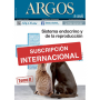 Suscripción Argos Internacional. 10 números