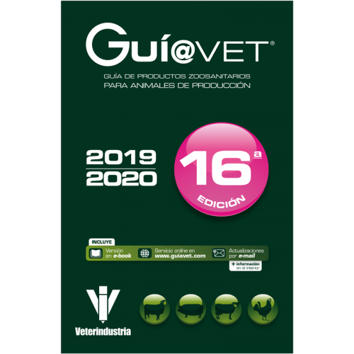 Guiavet. Guía de productos zoosanitarios para animales de producción.