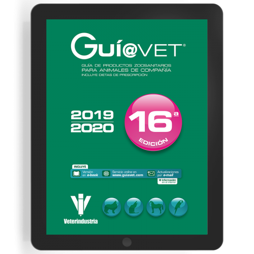 Guiavet e-book. Guía de productos zoosanitarios para animales de compañía