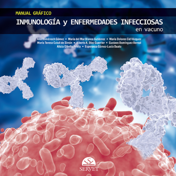 Manual gráfico de inmunología y enfermedades infecciosas en vacuno
